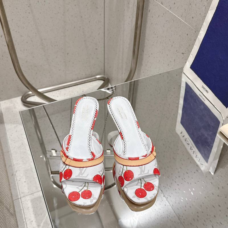 【LOUISVUITTON】SS25村上隆コラボスリッポンキャンバスサンダルレディース 【LOUISVUITTON】SS25村上隆コラボスリッポンキャンバスサンダルレディース