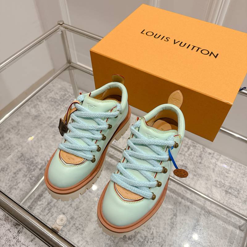 【LOUISVUITTON】リミックス登山ブーツレザーブーツ厚底ブーツメンズレディース 【LOUISVUITTON】リミックス登山ブーツレザーブーツ厚底ブーツメンズレディース