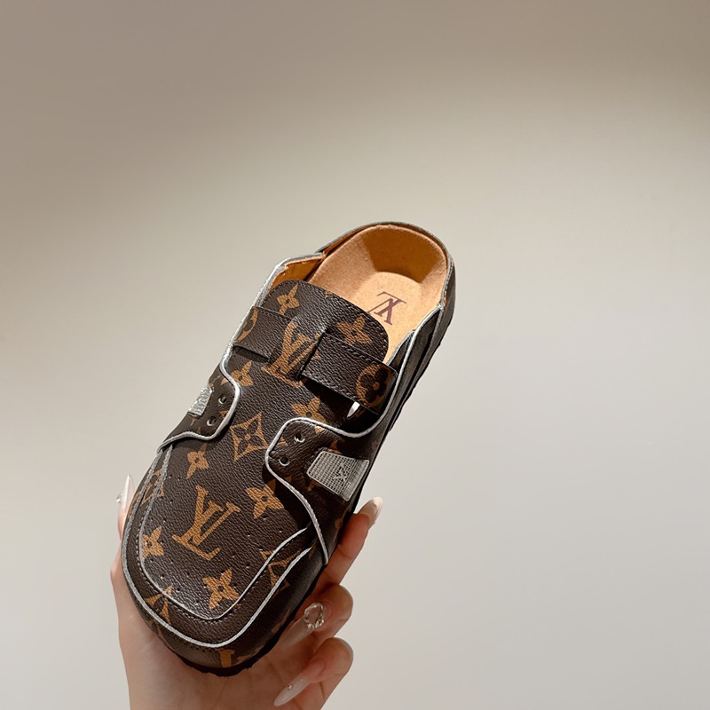 【LOUISVUITTON】BIRKENSTOCKコラボボストンサンダルスリッポンメンズレディース