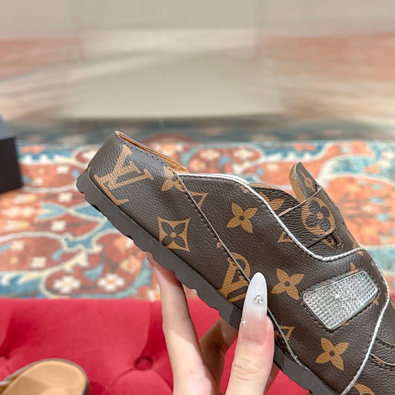 【LOUISVUITTON】BIRKENSTOCKコラボボストンサンダルスリッポンメンズレディース