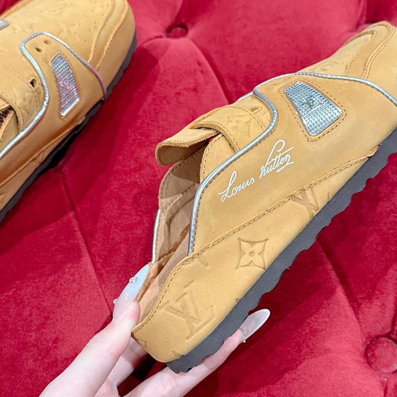 【LOUISVUITTON】BIRKENSTOCKコラボボストンサンダルスリッポンメンズレディース
