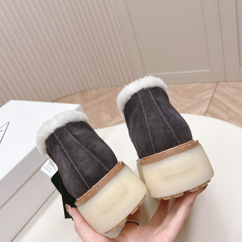 【PRADA】ウールブーツレディース
