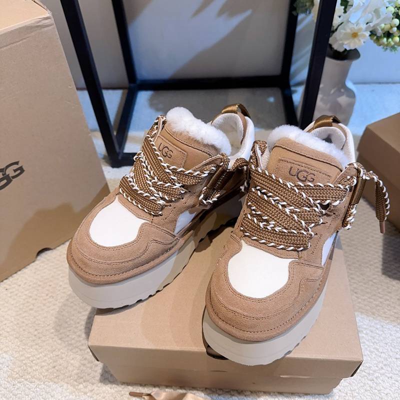 【UGG】厚底ブーツウールブーツレディース