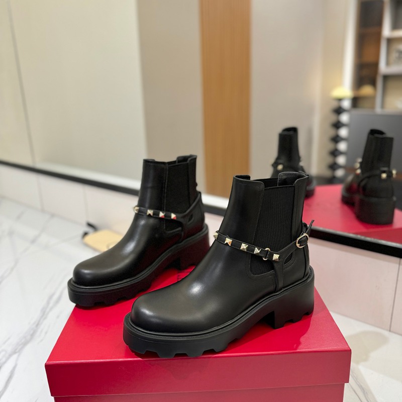 【VALENTINO】VLOGOブーツレディース