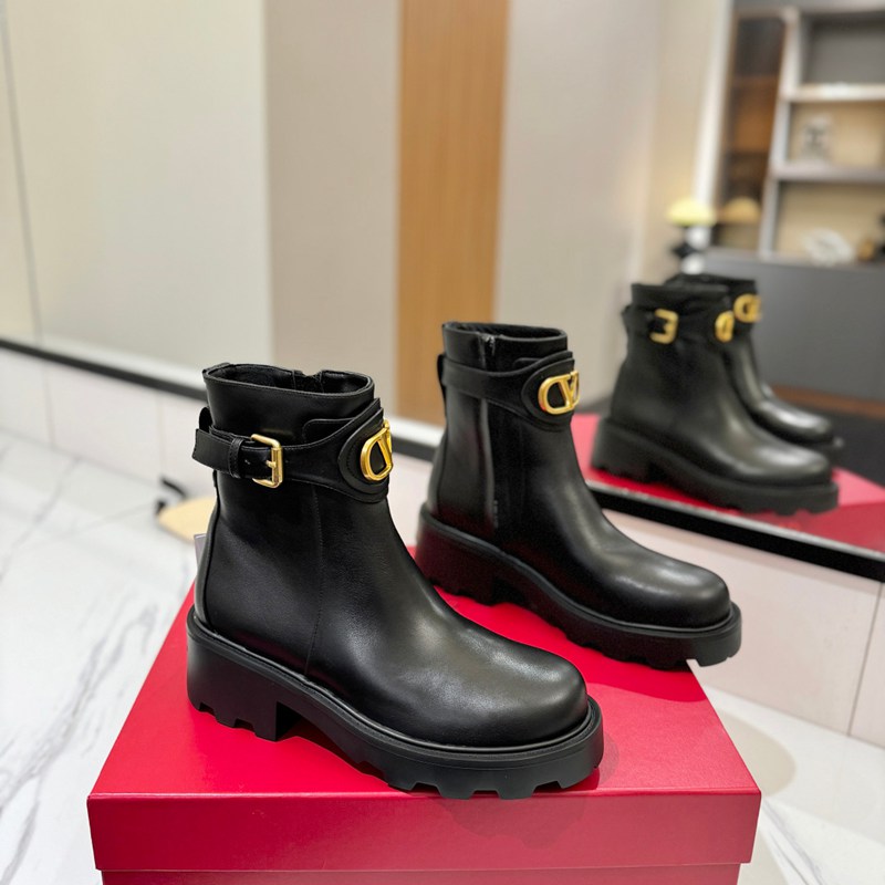 【VALENTINO】VLOGOブーツレディース 【VALENTINO】VLOGOブーツレディース