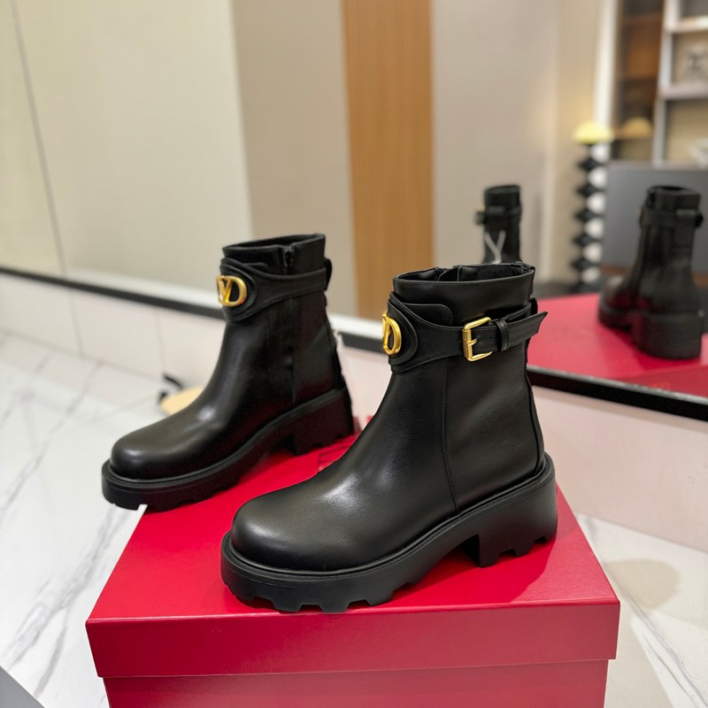 【VALENTINO】VLOGOブーツレディース