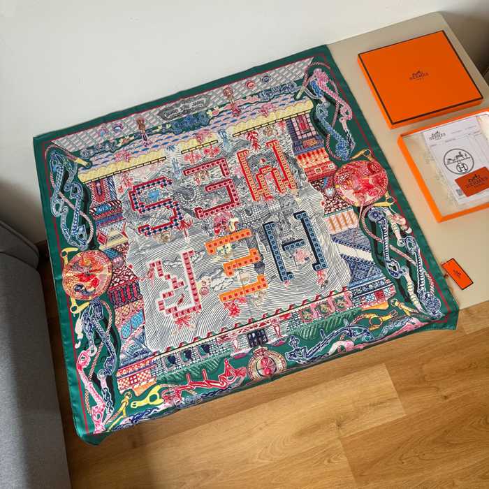 エルメス スカーフ 90x90cm