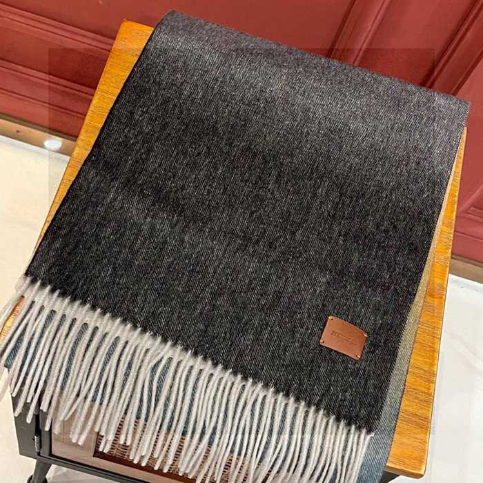 エルメス カップル向け。グラデーションカラー。カシミヤ 32x190