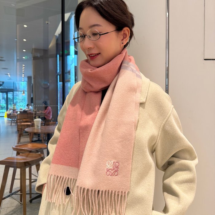 ロエベ めったに見ない優しい色合い 35x 190cm