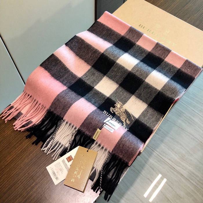バーバリー クラシックカシミヤチェックスカーフ 36x180