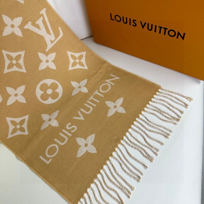 ルイ ヴィトン 新作 Simply LV スカーフ 34x180cm