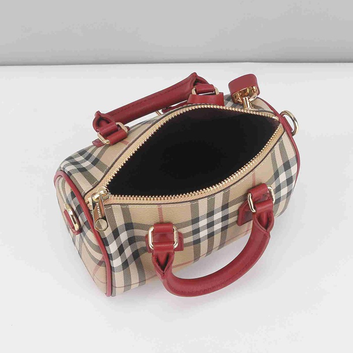 BURBERRY 4962 カーフスキン 斜め掛けバッグ ミニ 18x12x11cm サイズ:18x12x11cm