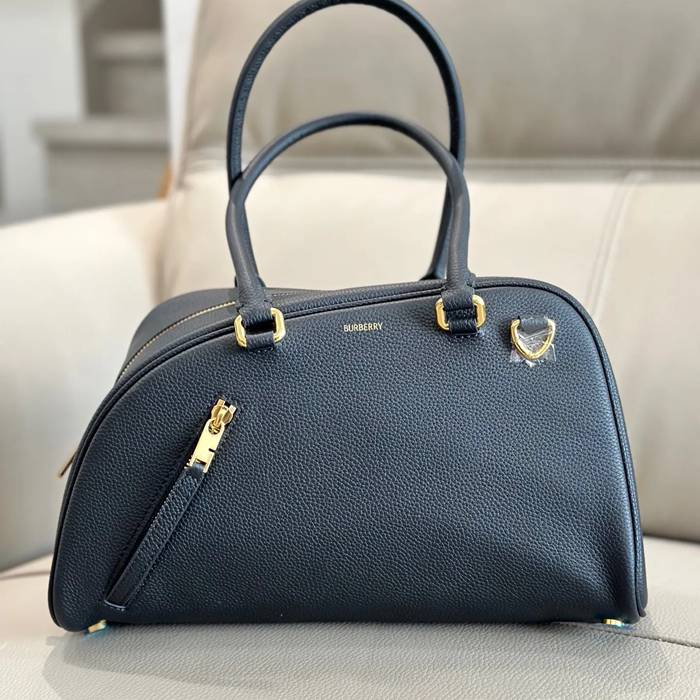 BURBERRY 8291 カーフスキン ゴールド ハンドバッグ カーフスキン 32x20x12cm サイズ:32x20x12cm