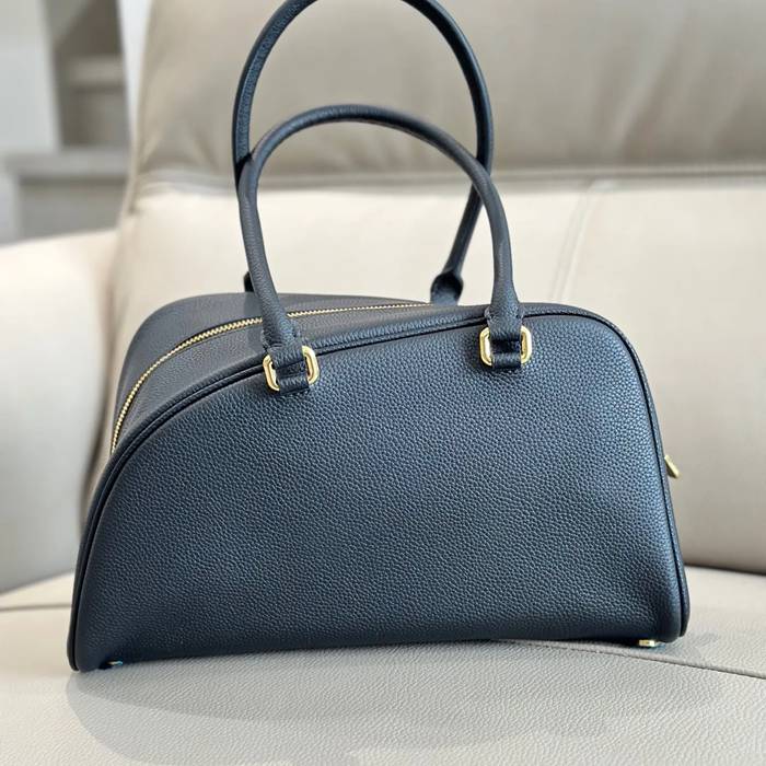 BURBERRY 8291 カーフスキン ゴールド ハンドバッグ カーフスキン 32x20x12cm サイズ:32x20x12cm