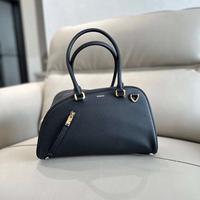 BURBERRY 8291 カーフスキン ゴールド ハンドバッグ カーフスキン 32x20x12cm サイズ:32x20x12cm