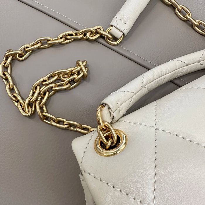 BURBERRY 2641 カーフスキン ゴールド 斜め掛けバッグ カーフスキン 20x16cm サイズ:20x16cm