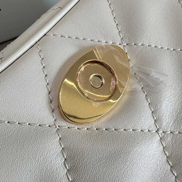 BURBERRY 2641 カーフスキン ゴールド 斜め掛けバッグ カーフスキン 20x16cm サイズ:20x16cm