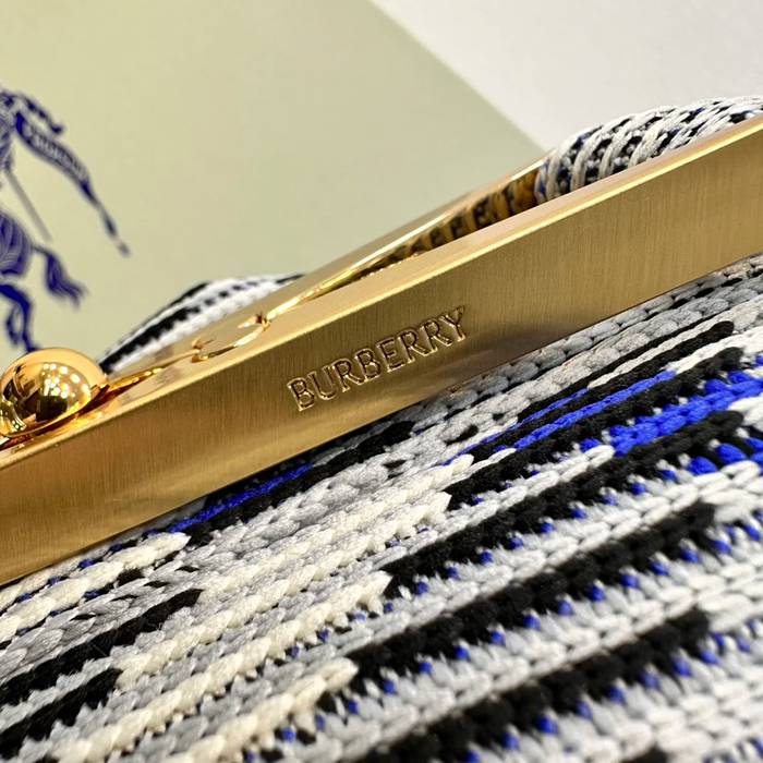 BURBERRY ゴールド ハンドバッグ クラシックチェック 23x22x10cm サイズ:23x22x10cm