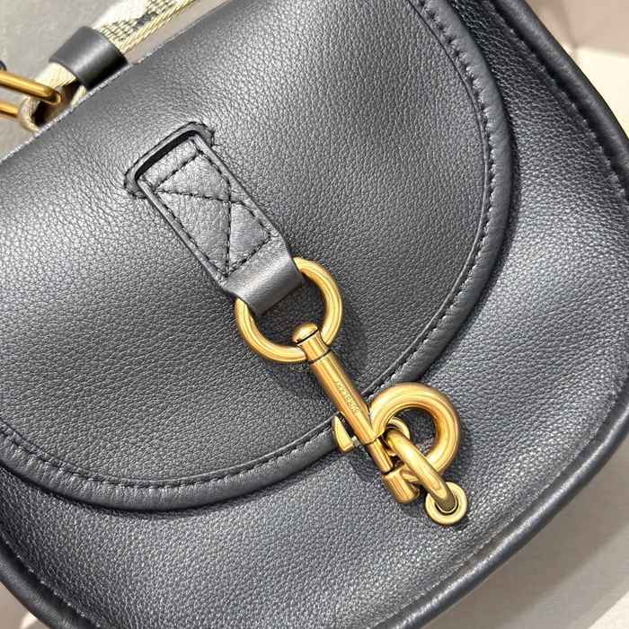 BURBERRY 6931 カーフスキン チェック 斜め掛けバッグ クラシックチェック 19x18cm サイズ:19x18cm