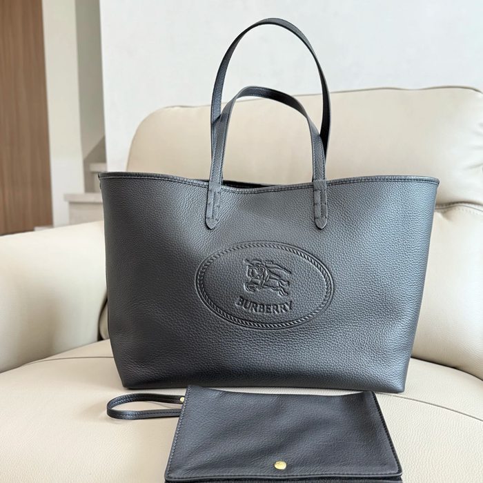 BURBERRY 2221 カーフスキン ショルダーバッグ トート 38x28x16cm サイズ:38x28x16cm