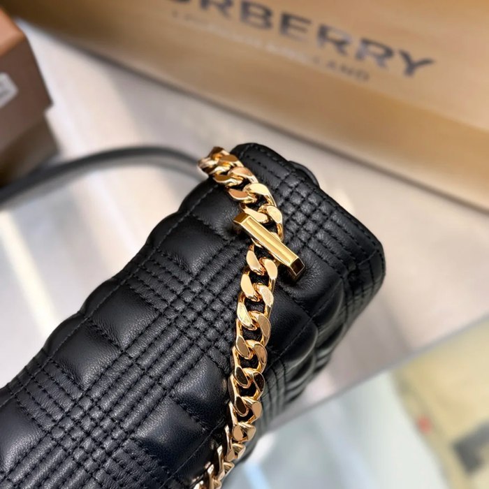 BURBERRY 5981 ラムレザー 斜め掛けバッグ TB 28x17cm サイズ:28x17cm