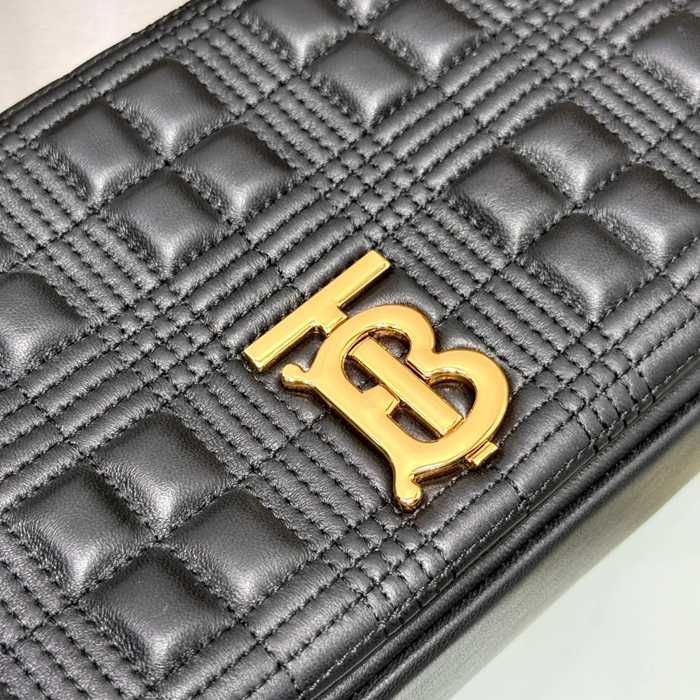 BURBERRY 2091 ラムレザー 斜め掛けバッグ TB 23x13cm サイズ:23x13cm