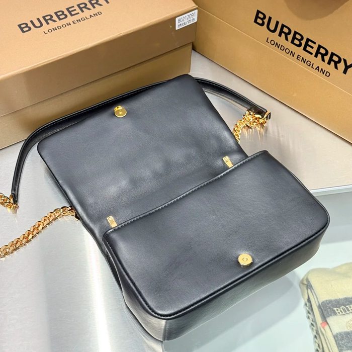 BURBERRY 2091 ラムレザー 斜め掛けバッグ TB 23x13cm サイズ:23x13cm