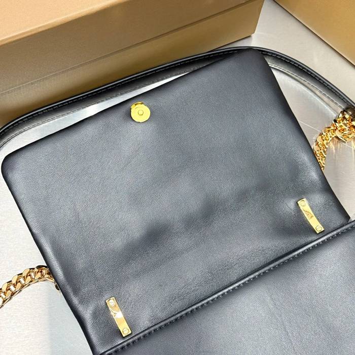 BURBERRY 2091 ラムレザー 斜め掛けバッグ TB 23x13cm サイズ:23x13cm