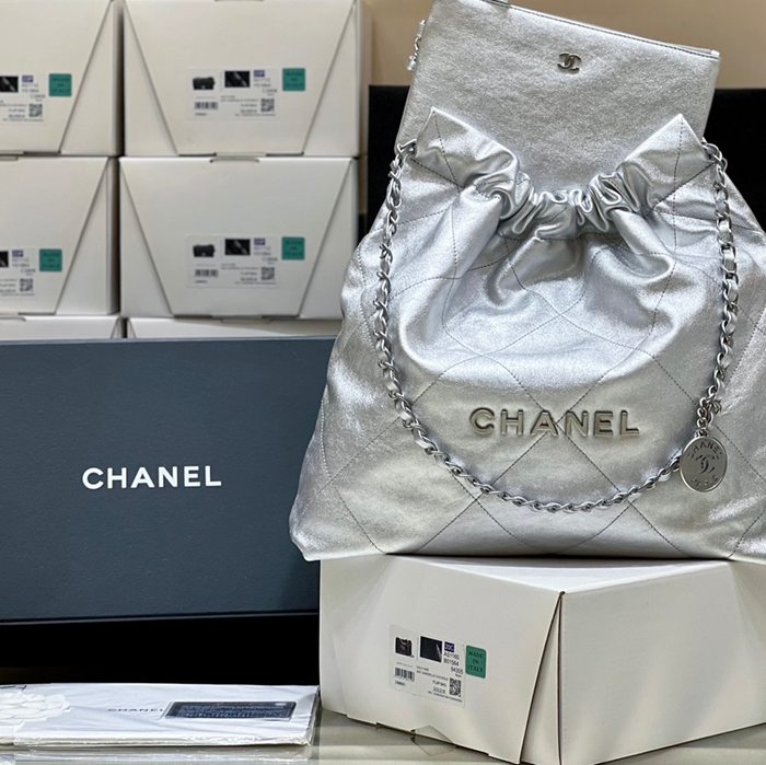 CHANEL 44800 カーフレザー クラシック ファッショナブル 42×39×8cm サイズ:42×39×8cm
