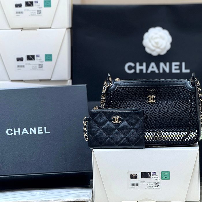 CHANEL ラムレザー 限定 ファッショナブル 20×13×4.5cm サイズ:20×13×4.5cm