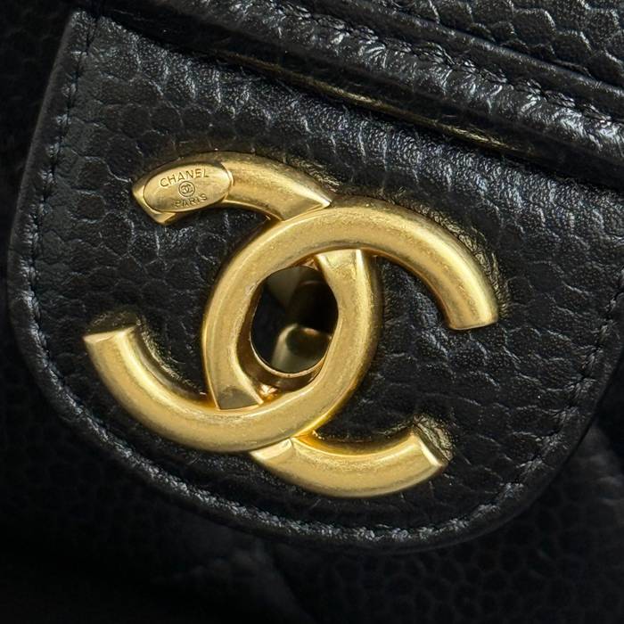 CHANEL 荔枝紋 ショルダーバッグ 24×18×6cm サイズ:24×18×6cm