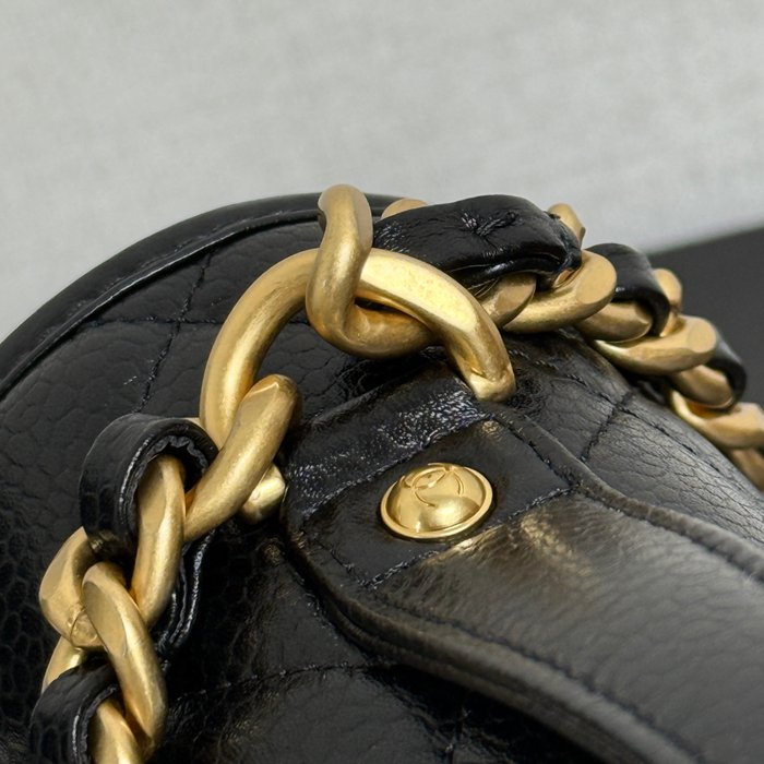 CHANEL 荔枝紋 ショルダーバッグ 24×18×6cm サイズ:24×18×6cm