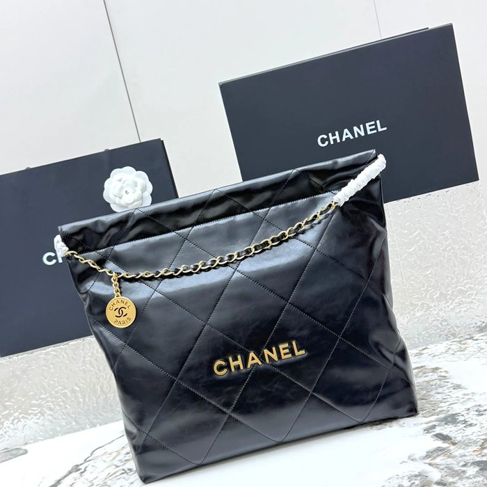 CHANEL AS3261 カーフレザー グレンチェック ゴールド 斜め掛けバッグ クラシック 中 42×36×8cm サイズ:42×36×8cm CHANEL AS3261 カーフレザー グレンチェック ゴールド 斜め掛けバッグ クラシック 中 42×36×8cm サイズ:42×36×8cm