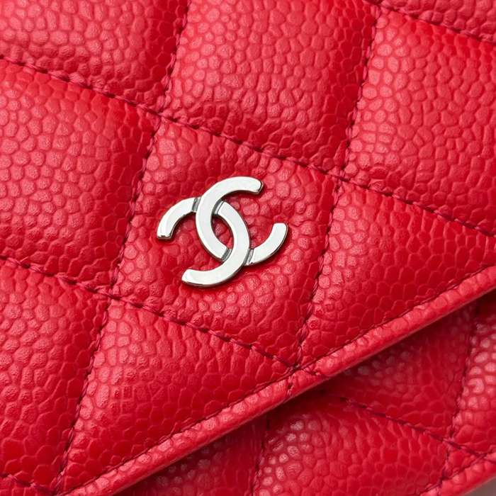 CHANEL AP0250 カーフレザー プレス シルバー×ゴールド 斜め掛けバッグ クラシック 最高級品 19×13×3cm サイズ:19×13×3cm