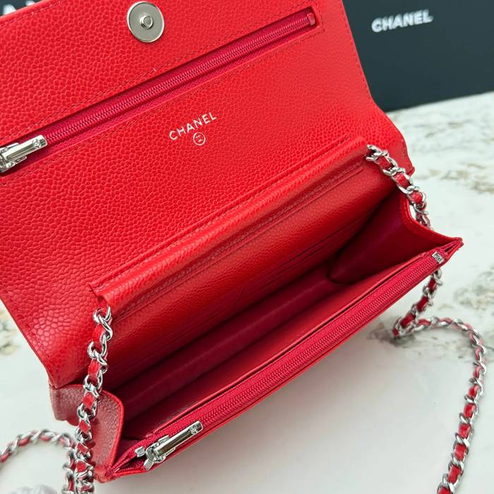 CHANEL AP0250 カーフレザー プレス シルバー×ゴールド 斜め掛けバッグ クラシック 最高級品 19×13×3cm サイズ:19×13×3cm