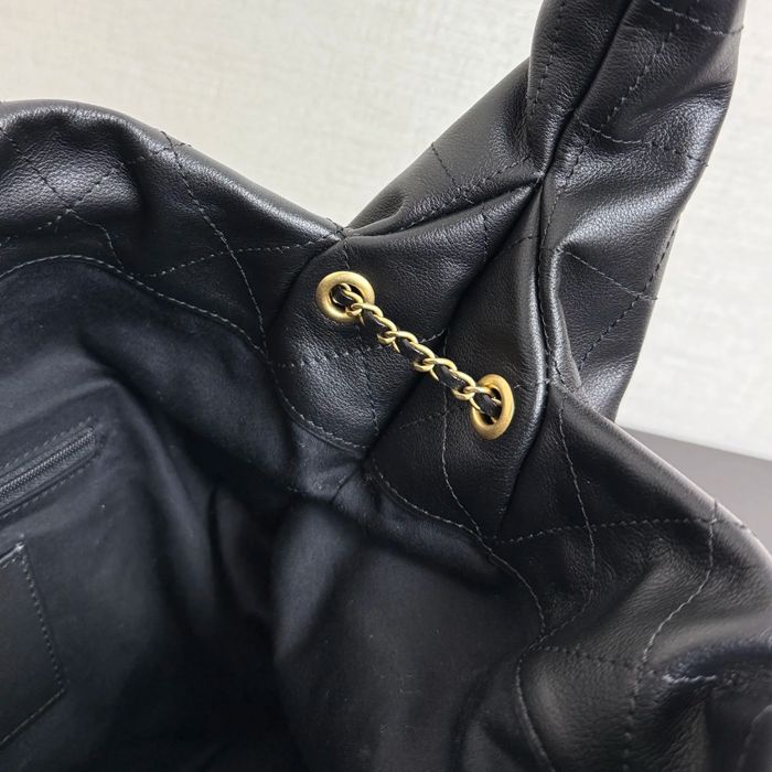CHANEL 99533 カーフレザー ショルダーバッグ 大 37×26×8.5cm サイズ:37×26×8.5cm