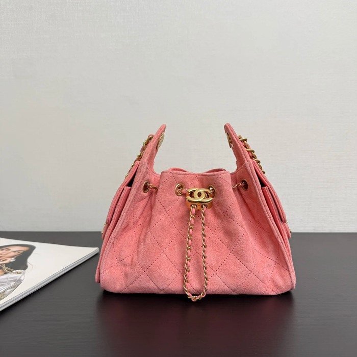 CHANEL 99480 カーフレザー ゴールド 斜め掛けバッグ ヴィンテージ 小 22×21×10cm サイズ:22×21×10cm