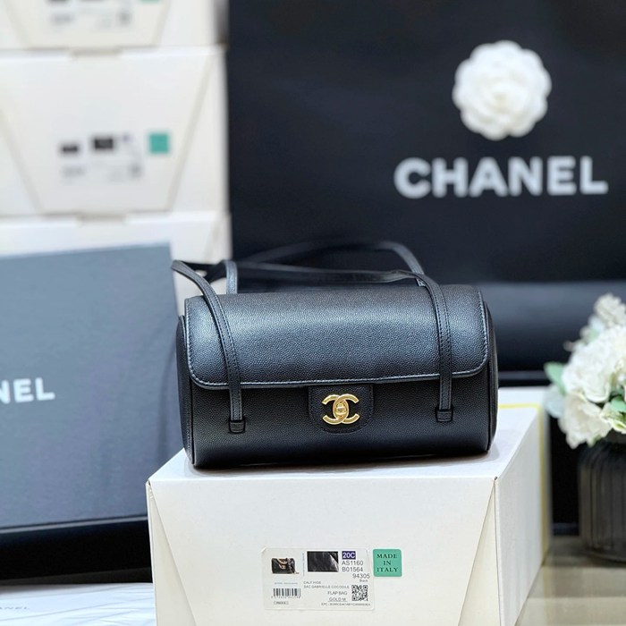 CHANEL カーフレザー 斜め掛けバッグ 有名人同款 クラシック 20.5×10×10cm サイズ:20.5×10×10cm