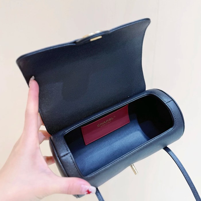 CHANEL カーフレザー 斜め掛けバッグ 有名人同款 クラシック 20.5×10×10cm サイズ:20.5×10×10cm