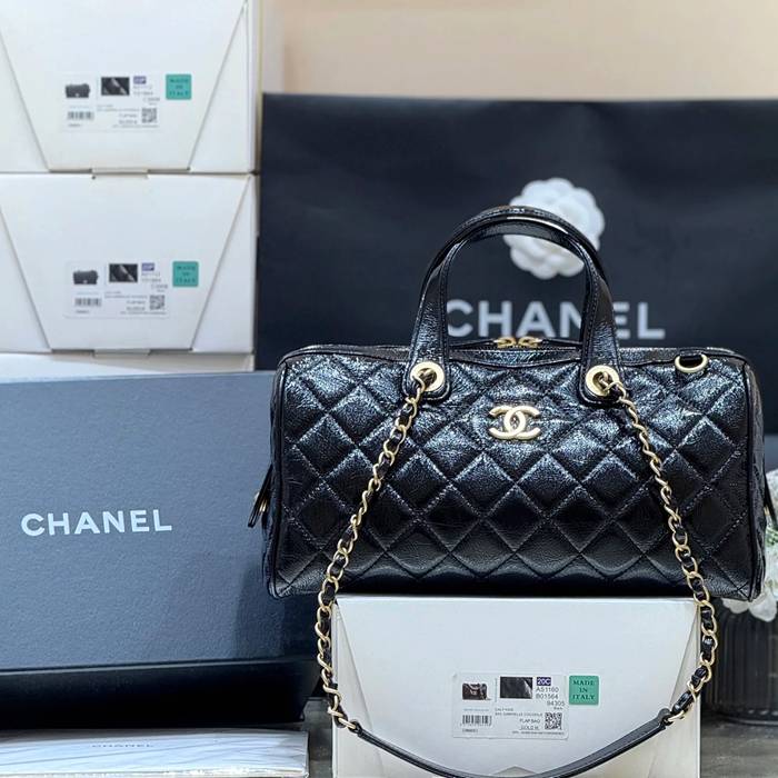 CHANEL カーフレザー ショルダーバッグ ヴィンテージ ファッショナブル 31×17×13cm サイズ:31×17×13cm