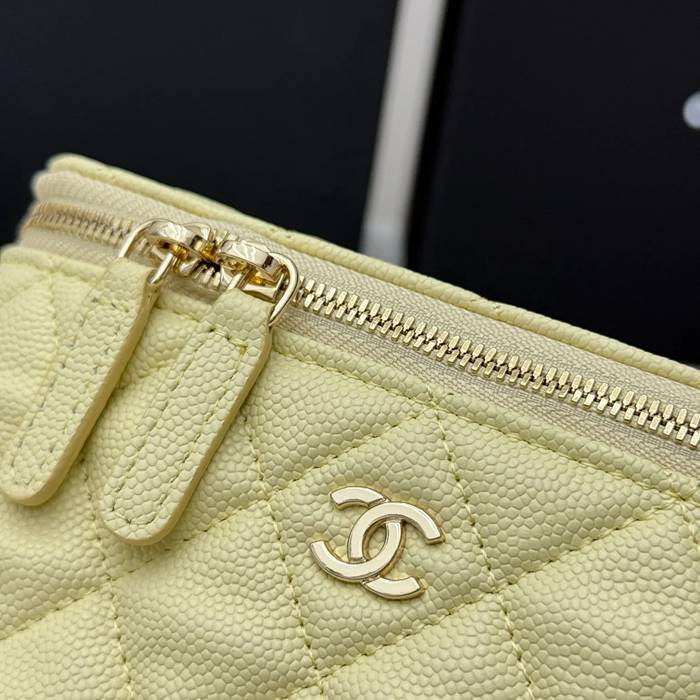 CHANEL AP1341 カーフレザー プレス ゴールド 斜め掛けバッグ 春夏 最高級品 17×9.5×8cm サイズ:17×9.5×8cm