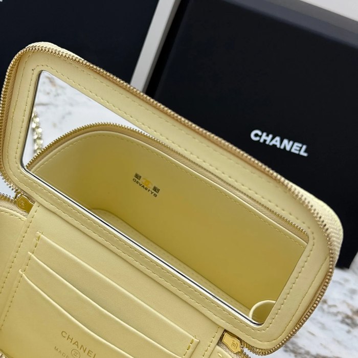 CHANEL AP1341 カーフレザー プレス ゴールド 斜め掛けバッグ 春夏 最高級品 17×9.5×8cm サイズ:17×9.5×8cm