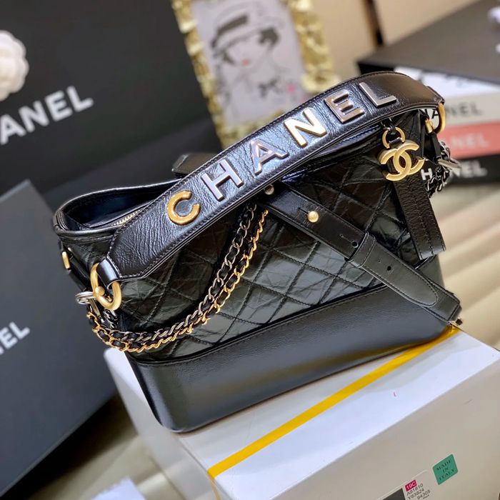 CHANEL 1582 配色 シルバー×ゴールド 斜め掛けバッグ 小 中 20×15×8cm サイズ:20×15×8cm