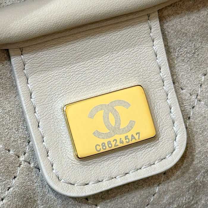 CHANEL カーフレザー ショルダーバッグ クラシック ヴィンテージ 35.5×19×12.5cm サイズ:35.5×19×12.5cm