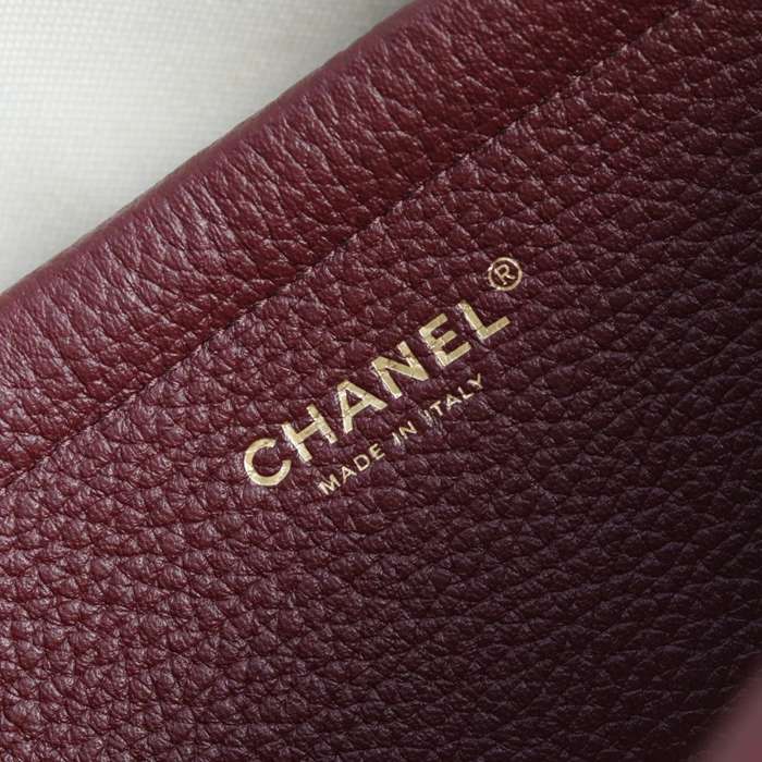 CHANEL AS6288 カーフレザー 荔枝紋 ショルダーバッグ クラシック ファッショナブル 30.5×15×11.5cm サイズ:30.5×15×11.5cm