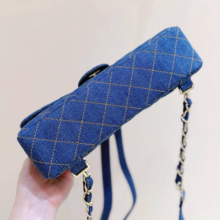 CHANEL AS6828 デニム リュックサック 有名人同款 クラシック 26×16×7cm サイズ:26×16×7cm