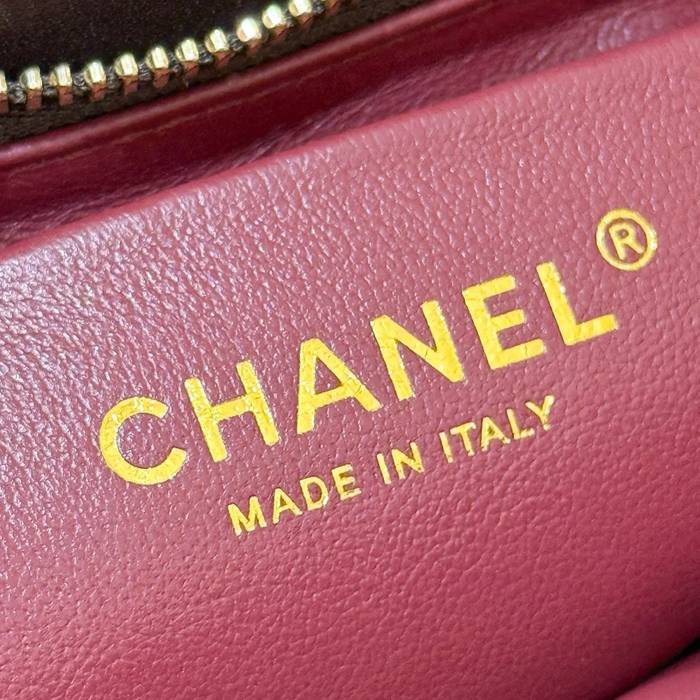 CHANEL AS6238 カーフレザー ショルダーバッグ 春夏 25×14×4cm サイズ:25×14×4cm