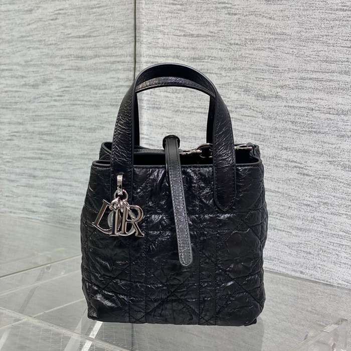 DIOR 2835 カーフレザー レター ショルダーバッグ 小 クラシック 18.0x16.0x12.0cm サイズ:18x16x12cm
