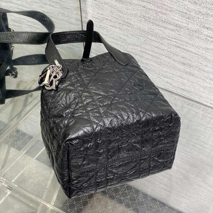 DIOR 2835 カーフレザー レター ショルダーバッグ 小 クラシック 18.0x16.0x12.0cm サイズ:18x16x12cm