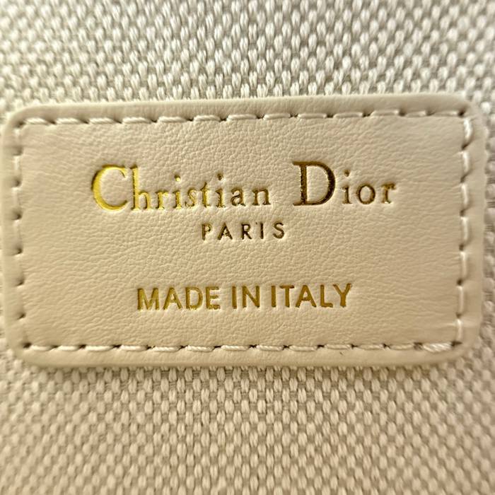 DIOR チェーン プリント、刺繍、フラワー ブルー、ベージュ ショルダーバッグ、チェーンバッグ 小 21.5x12.0x6.0cm サイズ:21.5x12cm